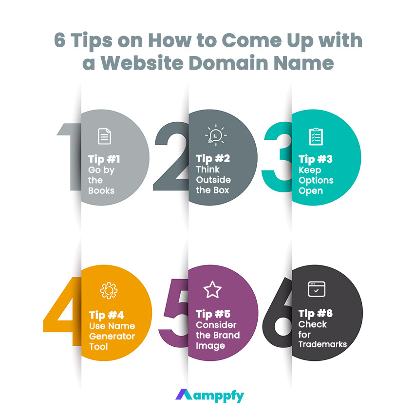 Top 6 Tips on How to Brainstorm Domain Names for a Website