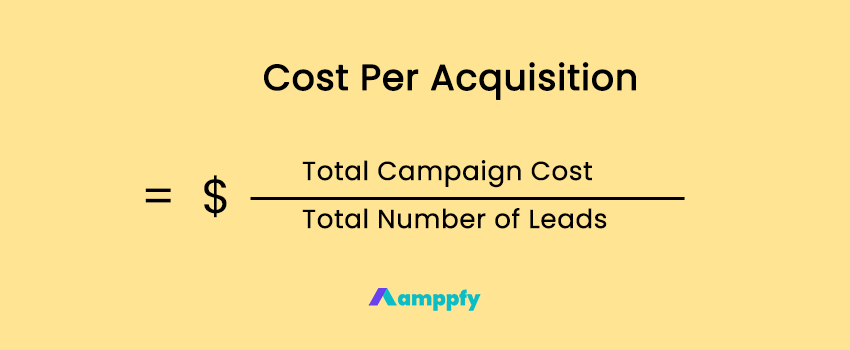 SEM marketing cost per acquisition metric