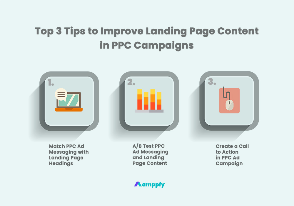 Top 3 Tips to Improve Landing Page Content in Pay Per Click Advertising Campaigns