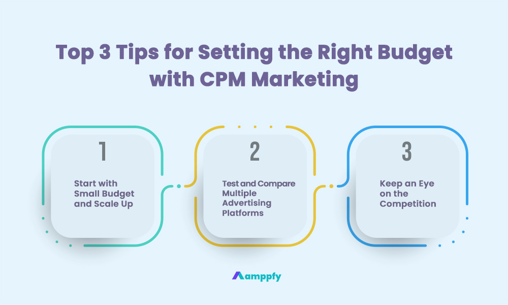 Top 3 Tips for Setting the Right Budget with CPM Marketing