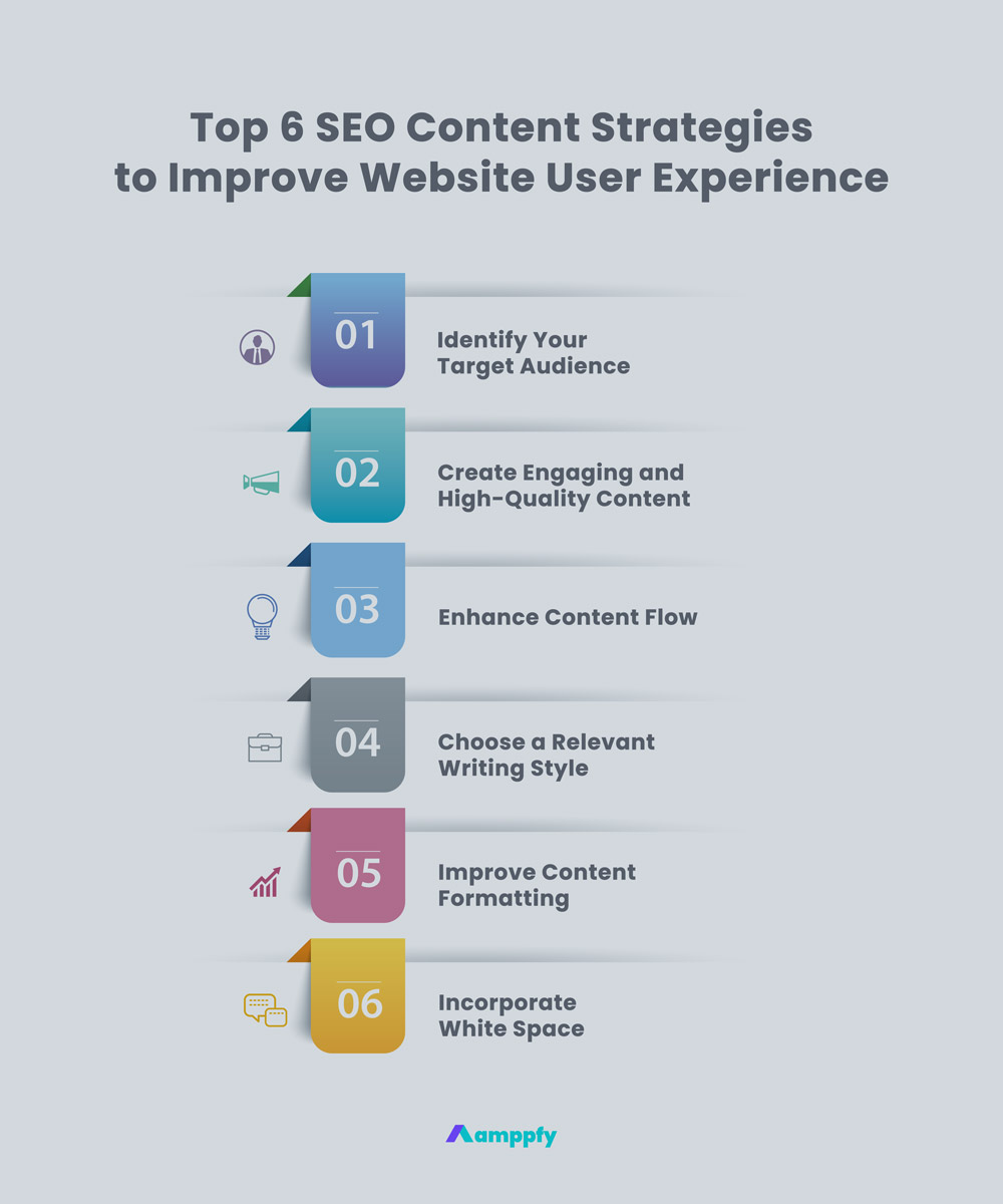 Top 6 SEO Content Strategy and Optimization Tips to Improve Website User Experience