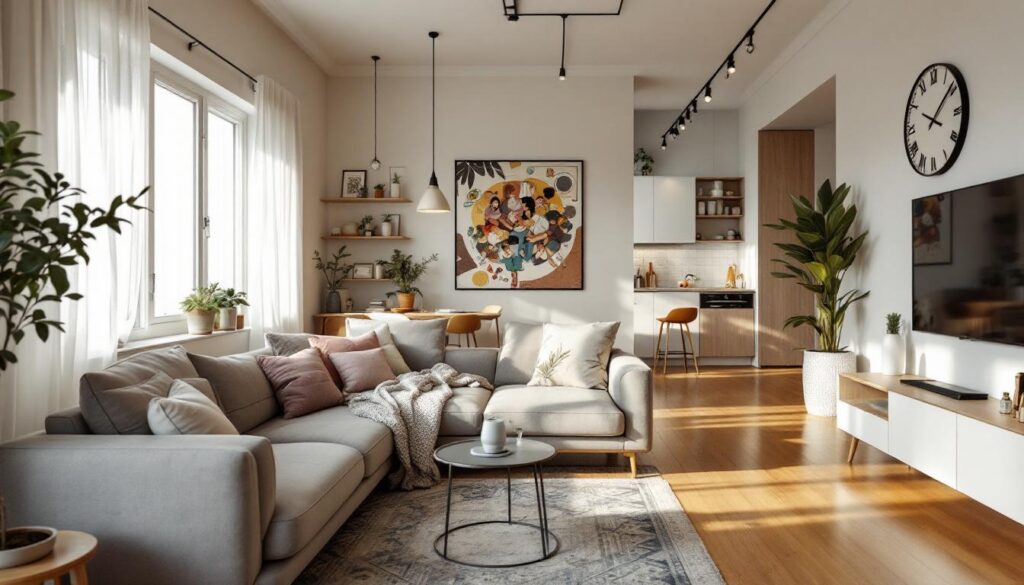 A photograph of a cozy
