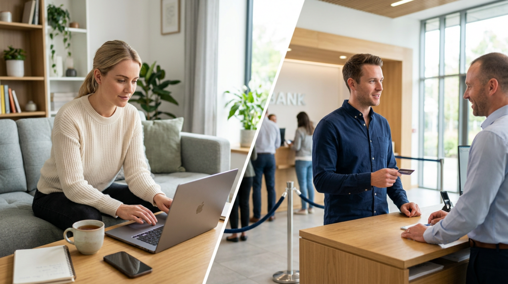 Featured image for Online vs. Traditional Banking: Which Is Right for You?