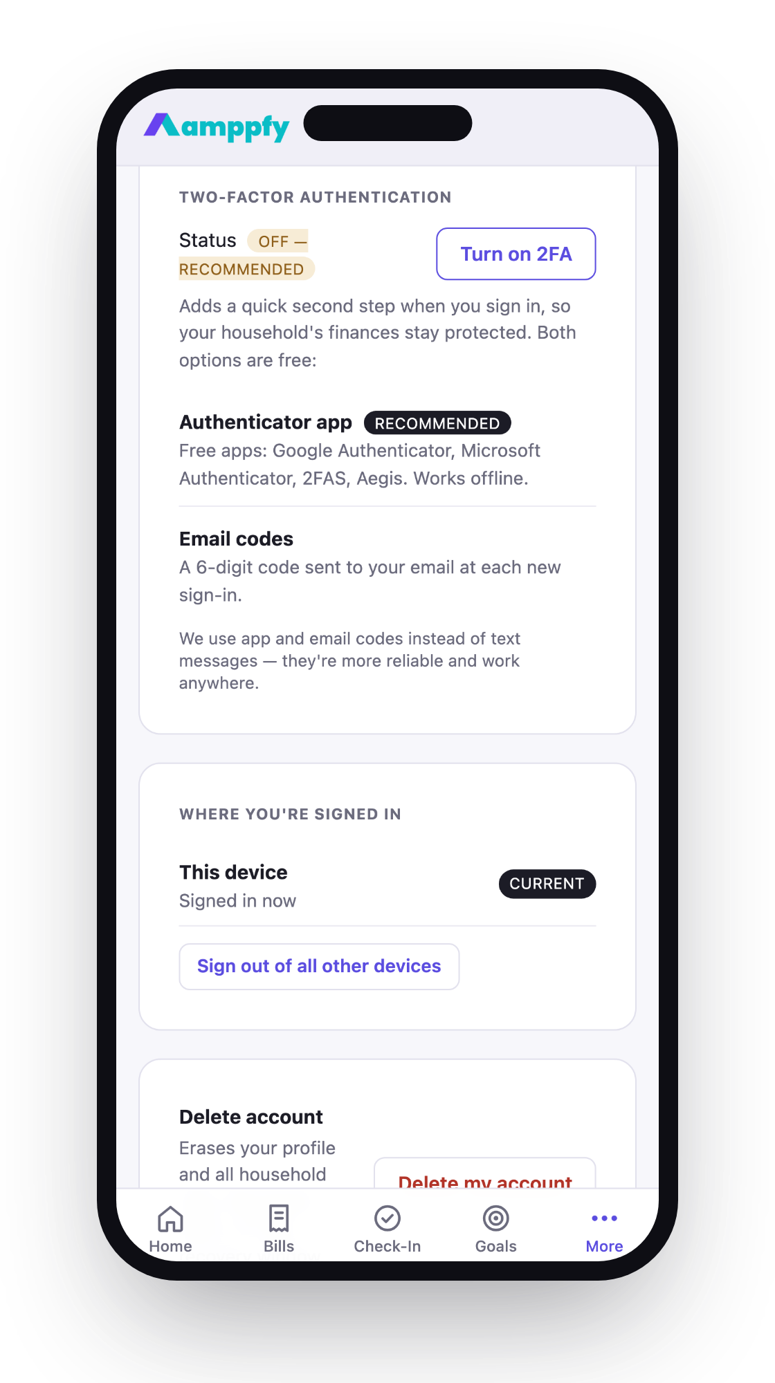 Two-factor authentication on iPhone — Turn on 2FA with an authenticator app or email codes