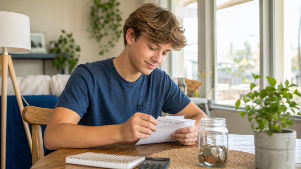 Your Teen's First Paycheck: A Simple Budget to Start Good Habits