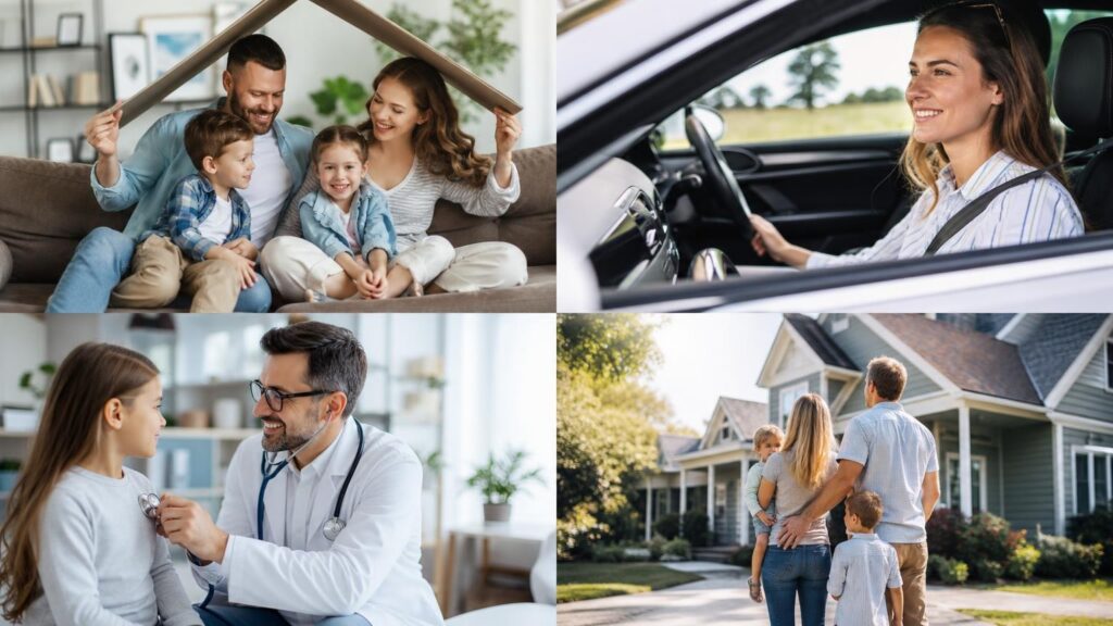 Insurance in a Household Budget: Health, Auto, Home, and Life